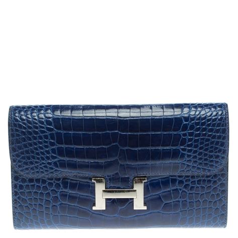 constance hermes blue|hermes constance long wallet price.